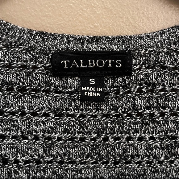 Talbots Open Front Knit Cardigan - Picture 2 of 4